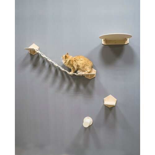 Игровой настенный комплекс для кошек Хибины 4822₽