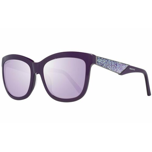 Солнцезащитные очки SWAROVSKI, фиолетовый солнцезащитные очки swarovski фиолетовый