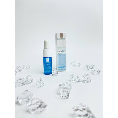 La Roche-Posay Hyalu B5 Serum Концентрированная сыворотка для лица против морщин для упругости, тонуса и эластичности кожи 10 мл. la roche posay hyalu b5 pure hyaluronic acid serum for face with vitamin b5 anti aging serum concentrate for fine lines hydrating repairing replu