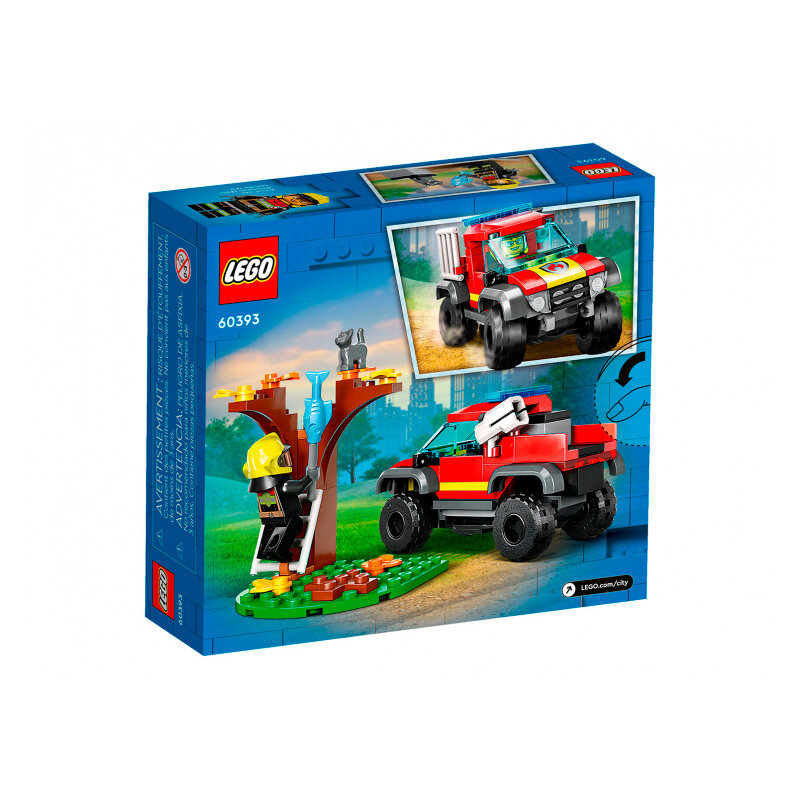 Конструктор LEGO Спасательный джип, 97 деталей - фото №7