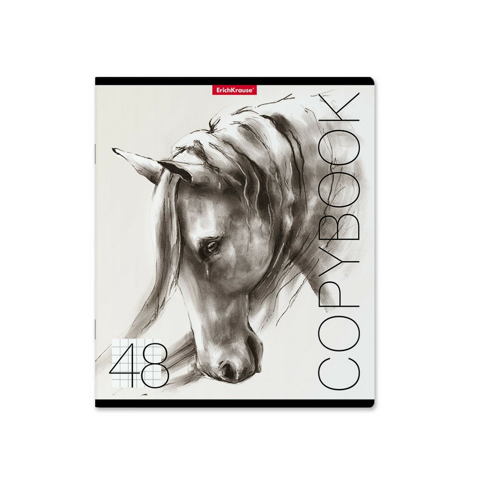 Тетрадь общая ErichKrause Wild Horse в клетку А5+, 48 л - фото №17
