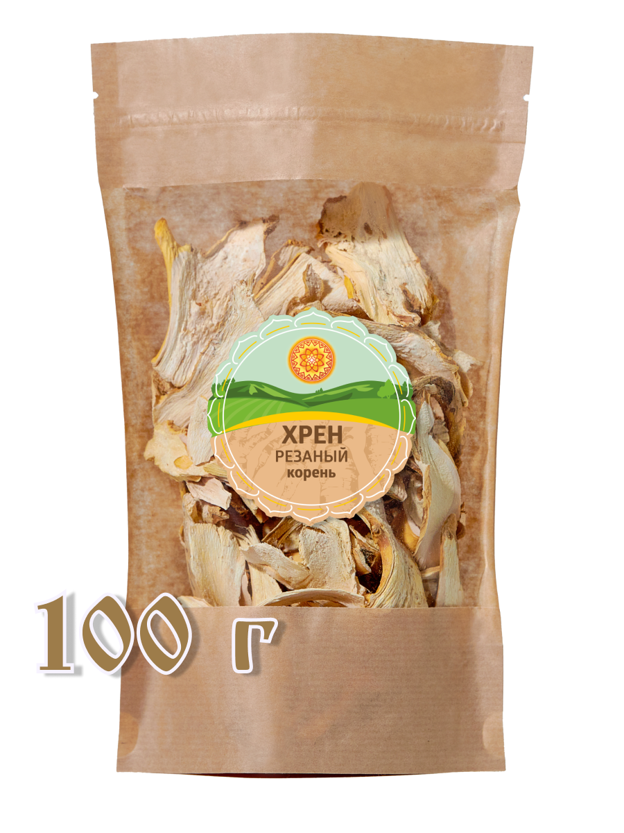 Хрена корень резаный, 100 г.