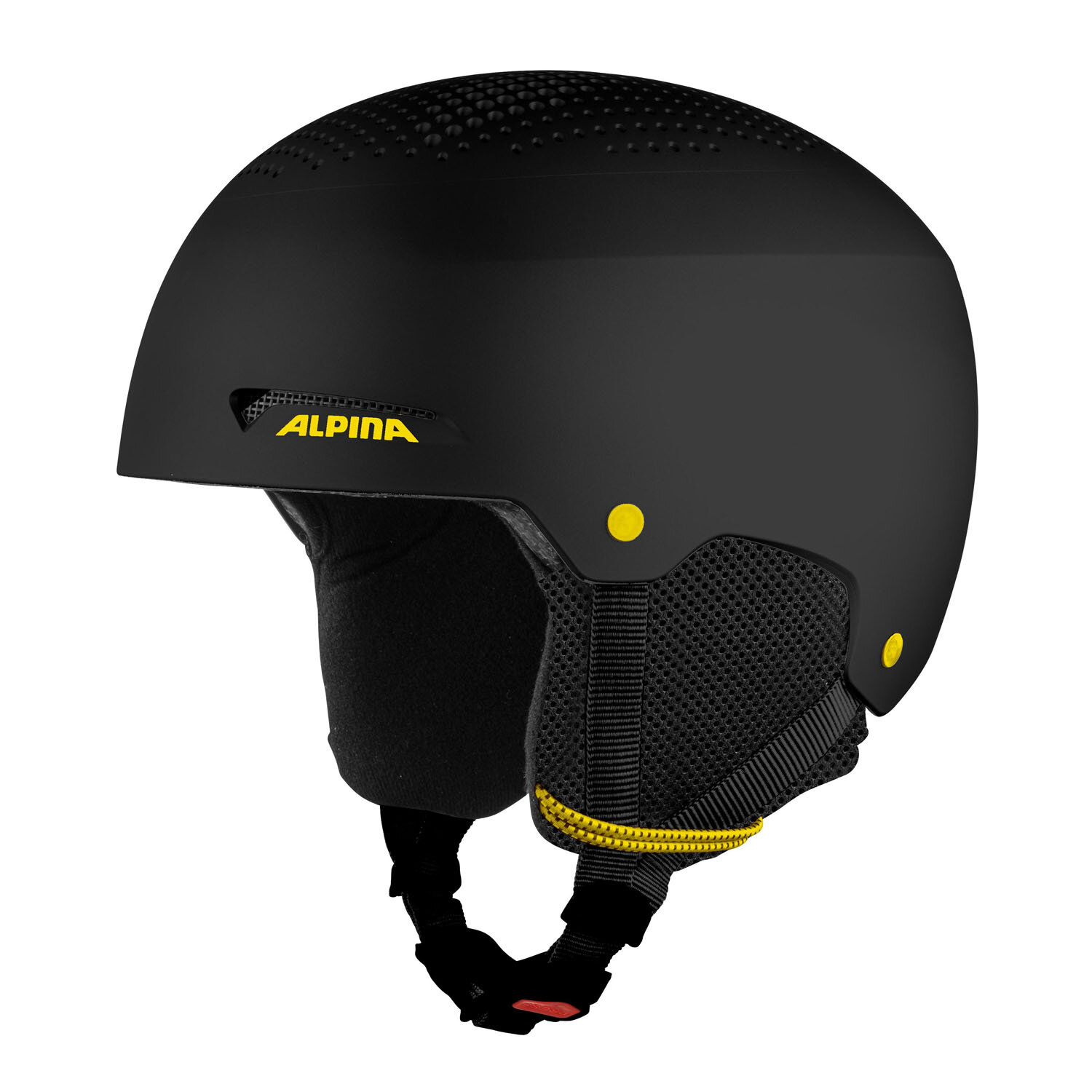 Шлем ALPINA Pala Black-Yellow Matt (см:48-52)
