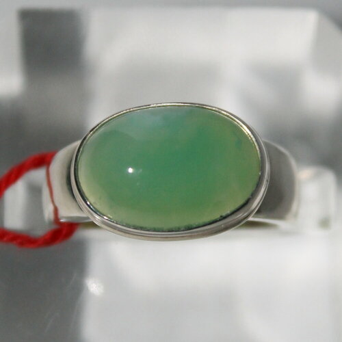 фото Кольцо true stones, хризопраз, размер 18, зеленый