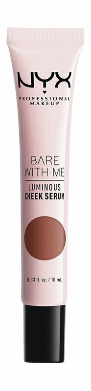 Румяна для лица 3 Sienna Bronze NYX Professional Make Up Bare With Me Cheek Serum