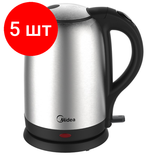 Комплект 5 штук Чайник Midea МК-8030 1850-2200 Вт 17 л нержавеющая сталь 1455700₽