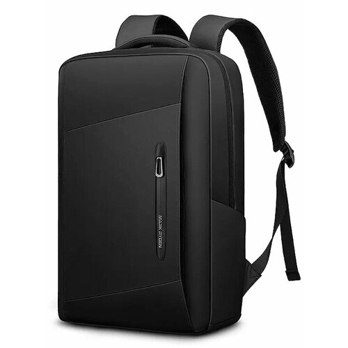 Рюкзак городской дорожный мужской Mark Ryden универсальный 16л, для ноутбука 15.6", влагостойкий, молодежный, черный