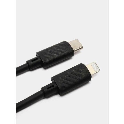 Кабель HOCO USB Type-C на Lightning 1 метр, быстрая зарядка, зарядный шнур, провод для телефона