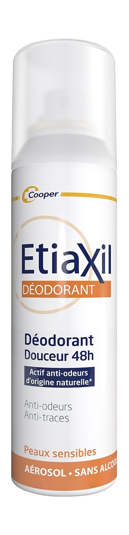 ETIAXIL Дезодорант-аэрозоль без солей алюминия «Защита 48 часов», 150 мл (ETIAXIL, ) - фото №3