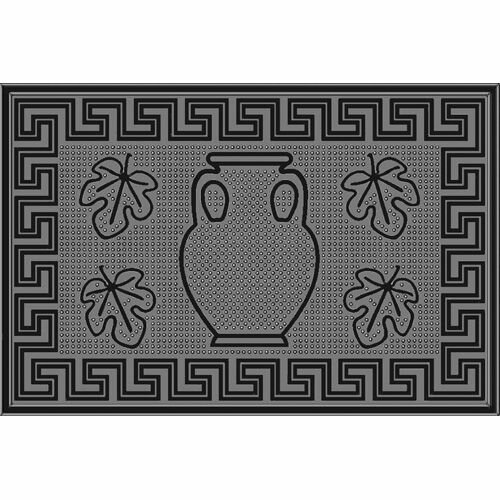 фото Коврик придверный резиновый 40х60