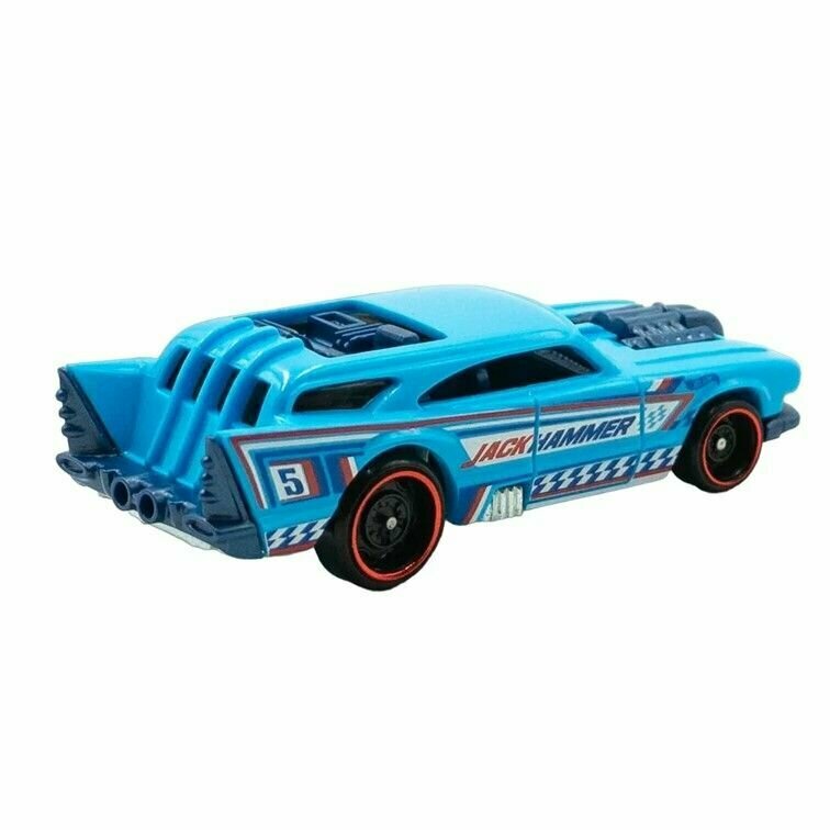 HKH71 Машинка игрушка Hot Wheels металлическая коллекционная Jack Hammer голубой