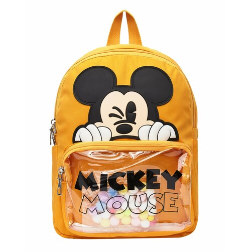 фото Детский рюкзак с принтами, для девочек и мальчиков, для прогулки и города микки маус /mickey mouse школа и детский сад глаз2 bags-art