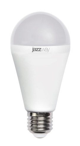 Лампа светодиодная (LED) Груша Е27 18Вт 1600лм 3000К 230В матов. Jazzway