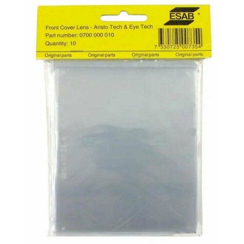 Защитное поликарбонатное стекло 115*93 к сварочной маске Savage A40 от ESAB - (5ШТУК)