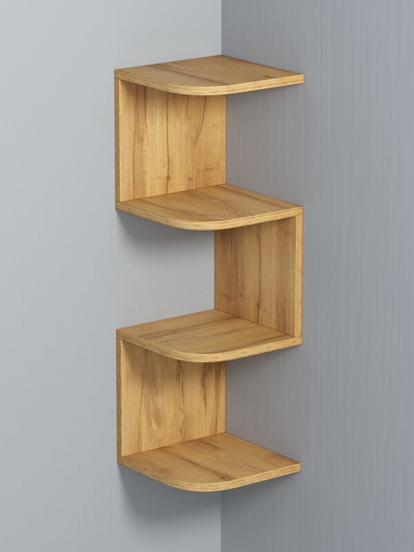 Полка настенная "вайб" №12, Дуб Золотистый. Производитель товара - компания Westcom.