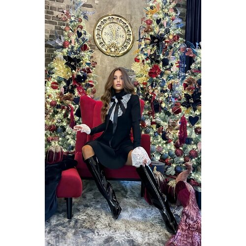 Платье размер 42, черный