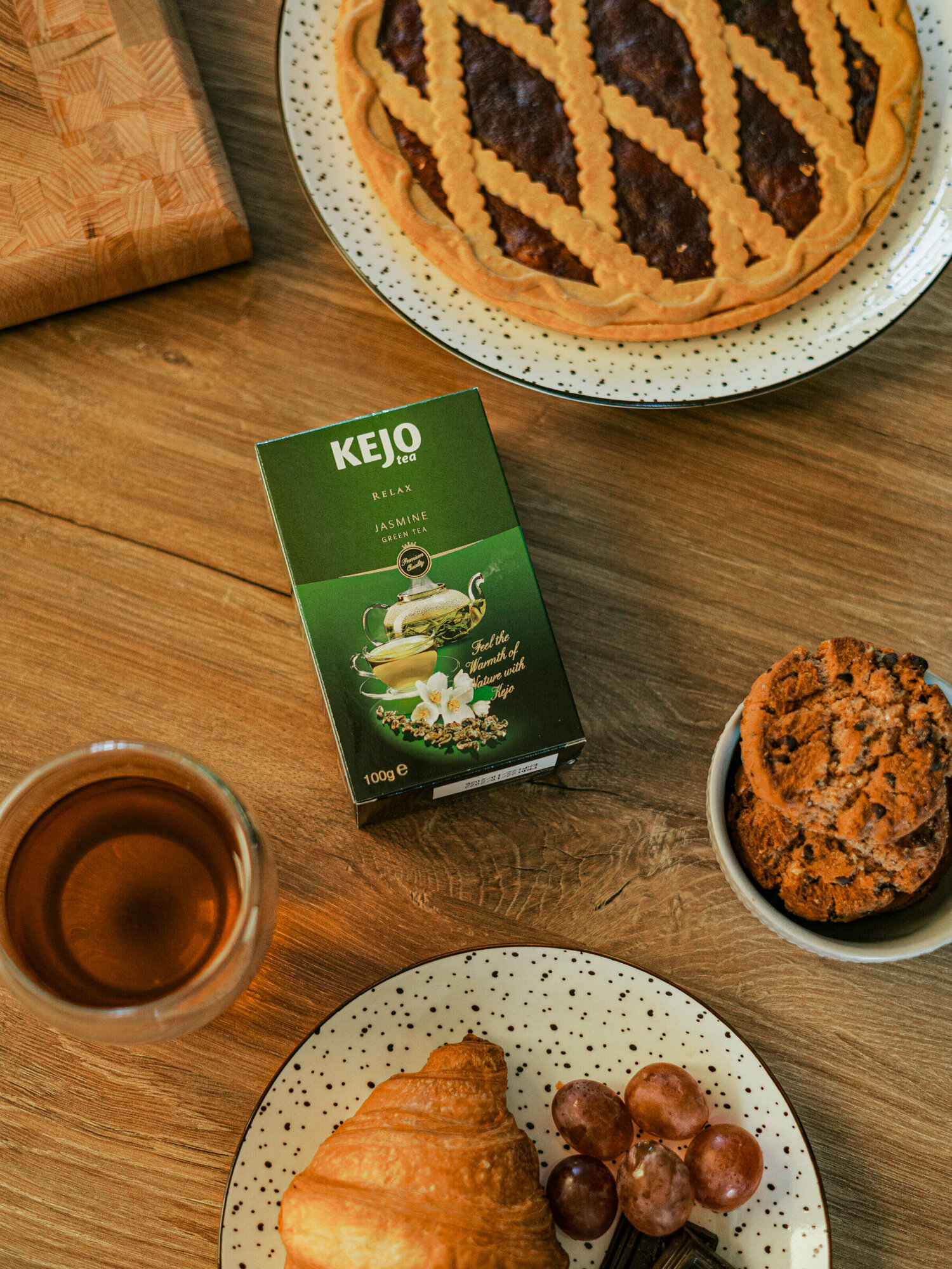 Чай зеленый RELAX JASMINE с жасмином, 100гр Kejo Tea - фото №8