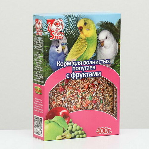 Корм Special для волнистых попугаев, с фруктами, 400 г