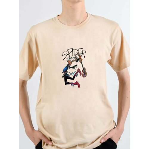 фото Футболка, размер l, бежевый yoha print