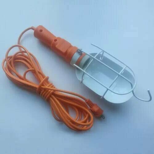 фото Светильник РВО-42 60вт 36/42в 12м переносной с решеткой (РВО-42), переноска 42024 (1 шт.)