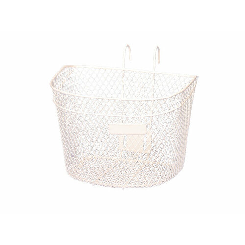 Тайваньские производители Корзина перед. с крючками 29х26х22 белая