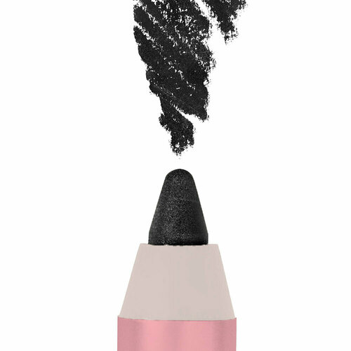 Стойкий карандаш для глаз графитово-черный O.K.Beauty Salute Slide & Stay Eyeliner