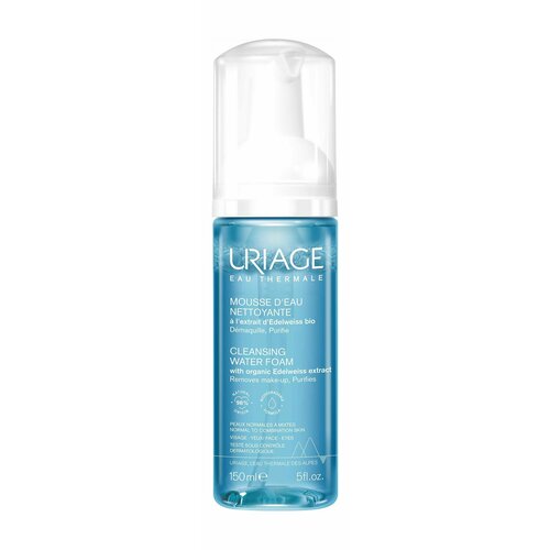 Мягкий очищающий мусс для лица Uriage Cleansing Water Foam