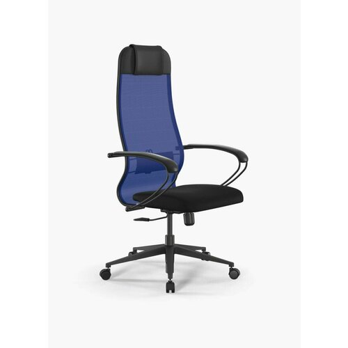 Кресло ErgoLife Sit 10 B1-111K - X2+UMF(X1) /Ub00/Wh00/K1bL(M09. B11. G19. W02) (Синее/Черное)