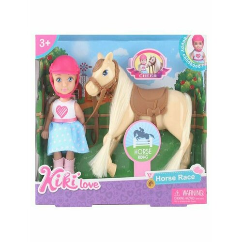 Игрушка Кукла с лошадью