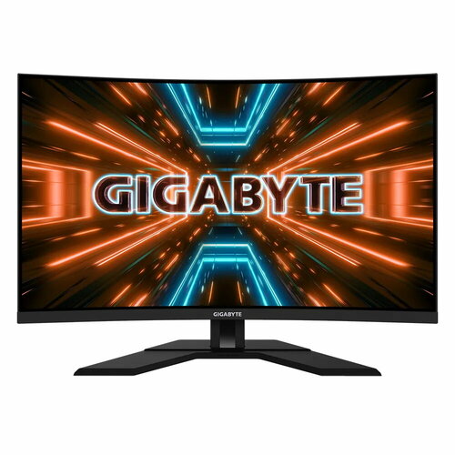 Bad Pack 31,5" Gigabyte M32QC-EK Gaming monitor Black (VA, 2560x1440, HDMI+HDMI+DP, 1 ms, 178°/178°, 350 cd/m, 3000:1, 2x