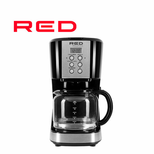 Кофеварка RED solution RCM-M1529 кофеварка red solution rcm m1529 черный серебристый