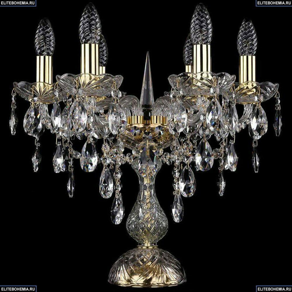 1415L/6/141-39/G Хрустальная настольная лампа Bohemia Ivele Crystal