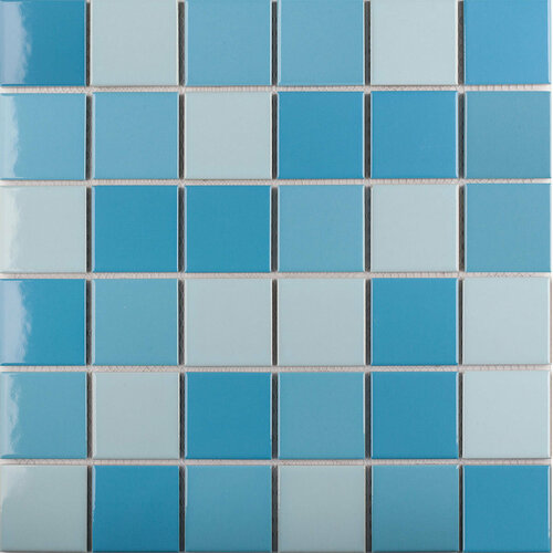 Мозаика Starmosaic 48х48 Light Blue Mix Glossy 30,6x30,6 (цена за 1 шт)