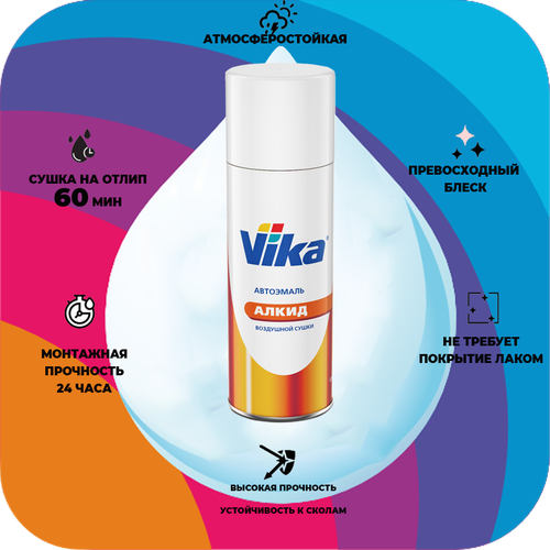 Аэрозольная автоэмаль Vika Синий 464 491₽