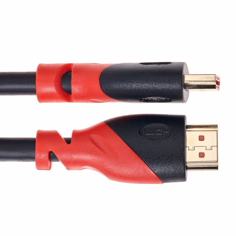 Кабель соединительный аудио-видео Telecom, HDMI (m) - HDMI (m) , ver 2.0, 1.5м, GOLD, черный [tcg220-1.5m] Noname - фото №15