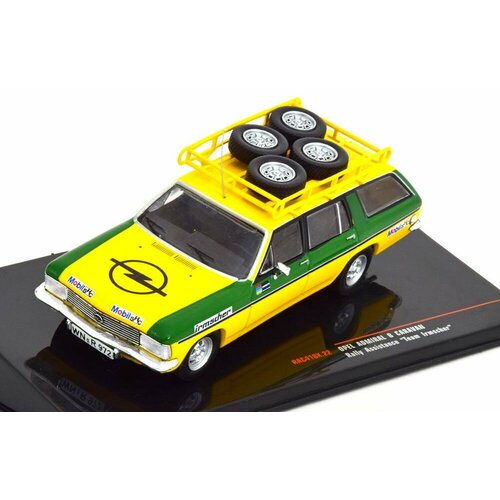 OPEL Admiral B Caravan Irmscher Rally Assistance, yellow green, масштабная модель автомобиля коллекционная roadside assistance simulator