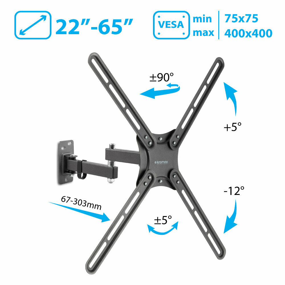 Кронштейн для телевизора Kromax - фото №1