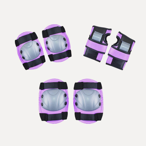 Изображение товара Защита Rgx 104b Violet, размер M, наколенники, налокотники, накладки на запястья, фиолетовый
