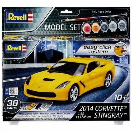 Сборная модель REVELL 67449 Спортивный автомобиль 2014 Corvette Stingray сборные модели revell сборная модель спортивный автомобиль corvette stingray 2014