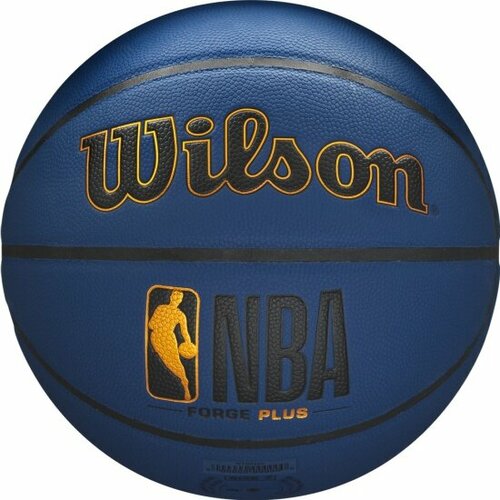 Мяч баскетбольный Wilson NBA Forge Plus, р.7, PU, синий