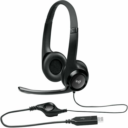 Наушники Logitech H390 USB 981-000803 628400₽