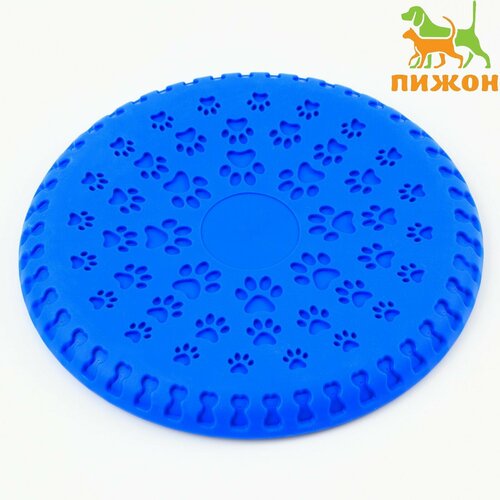 Фрисби Летающая тарелка 23 см синий 504₽