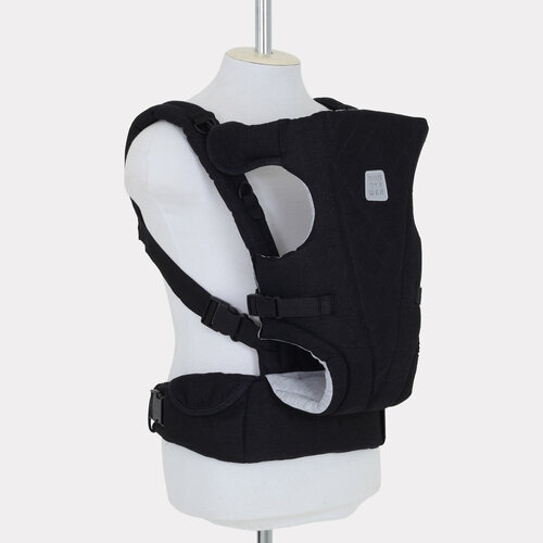 Рюкзак-кенгуру Топотушки Деним стежка черный 2990₽