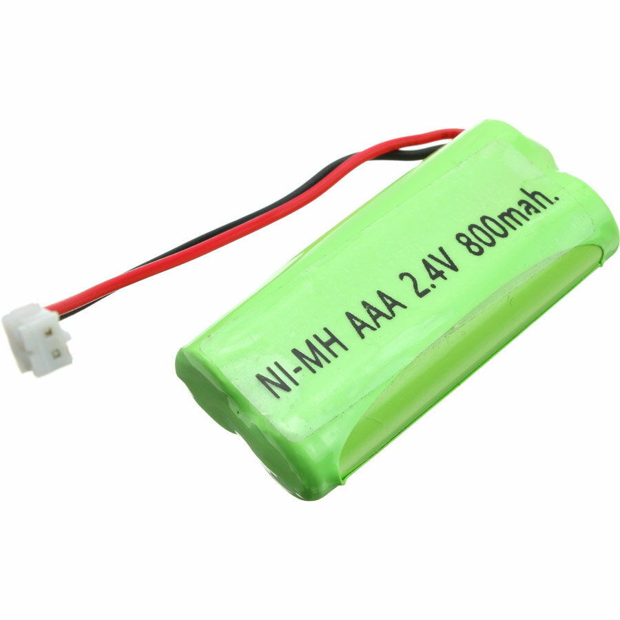 Аккумулятор 2.4V 0.8Ah Ni-MH 2ААА 2pin