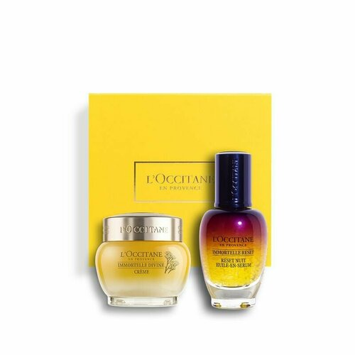 LOccitane en Provence Подарочный набор косметики для ухода за кожей Divine Reset Duo 36600₽