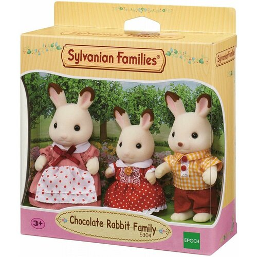 набор sylvanian families бабушка и дедушка шоколадных кроликов Фигурки Sylvanian Families Семья Шоколадных кроликов 5304