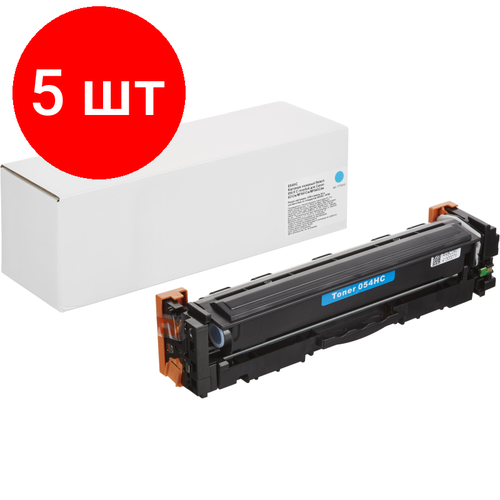 Комплект 5 штук, Картридж лазерный Retech Canon 054 H C гол. для Canon 621Cw/MF641Cw/MF643Cdw