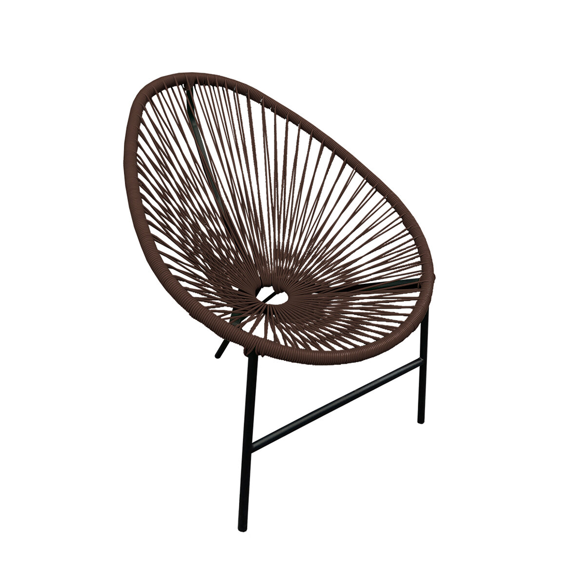 фото Стул садовый Alfart Acapulco, 73 x 88 x 83 см, без подушки, темно-коричневый