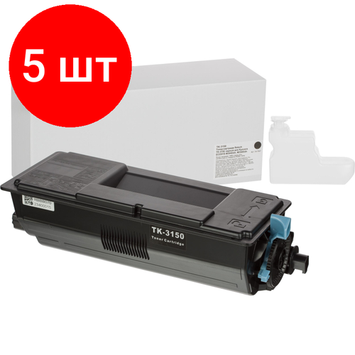 Комплект 5 штук, Тонер-картридж Retech TK-3150 чер. для Kyocera M3040idn