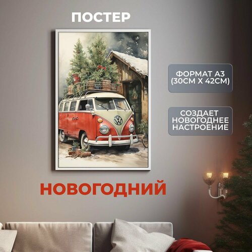 Постер интерьерный 